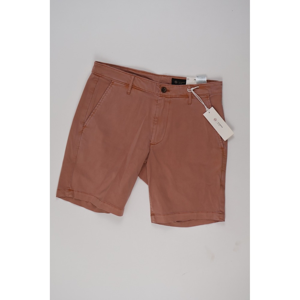 AG Shorts Wanderer Slim Trouser Sulfur Faded Salmon Pink 31 Retail $145